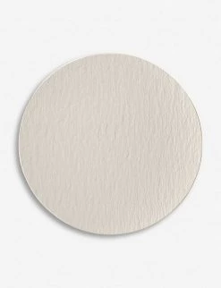 VILLEROY & BOCH Manufacture Blanc Porcelain Coupe Plate 25cm White