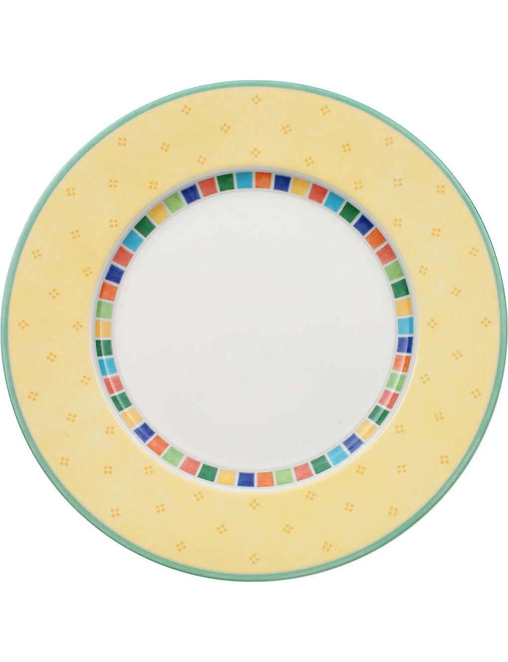 VILLEROY & BOCH Twist Alea Limone Flat Plate 27cm 1 VILLEROY & BOCH Twist Alea Limone Flat Plate 27cm