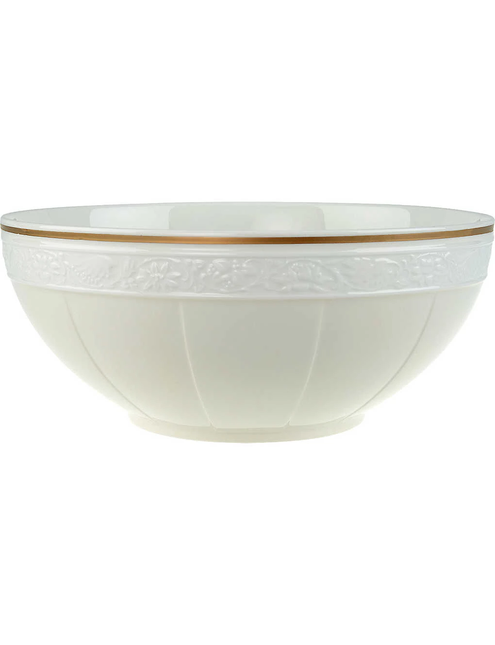 VILLEROY & BOCH Ivoire Porcelain Salad Bowl 24cm 1 VILLEROY & BOCH Ivoire Porcelain Salad Bowl 24cm