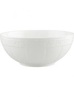 VILLEROY & BOCH White Pearl Porcelain Salad Bowl 24cm
