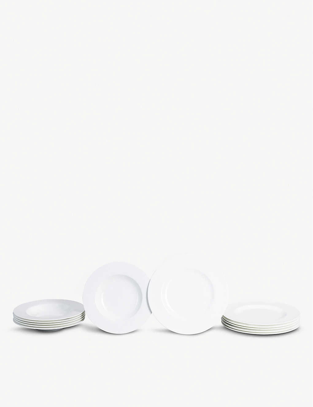 VILLEROY & BOCH Royal Porcelain Plate 12-piece Set White 2 VILLEROY & BOCH Royal Porcelain Plate 12-piece Set White - Image 2