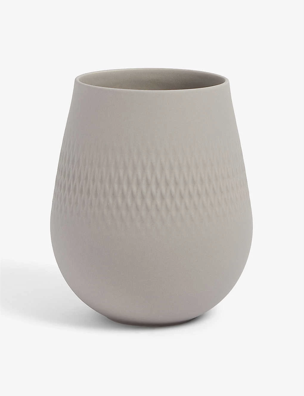 VILLEROY & BOCH Collier Carre Small Porcelain Vase 14cm 1 VILLEROY & BOCH Collier Carre Small Porcelain Vase 14cm