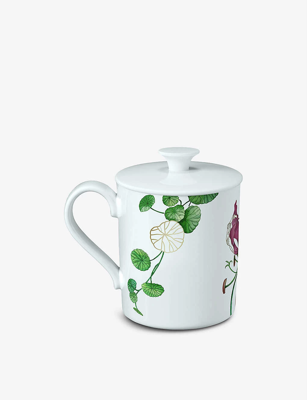 VILLEROY & BOCH Avarua Bone Porcelain Mug With Lid 11cm 2 VILLEROY & BOCH Avarua Bone Porcelain Mug With Lid 11cm - Image 2