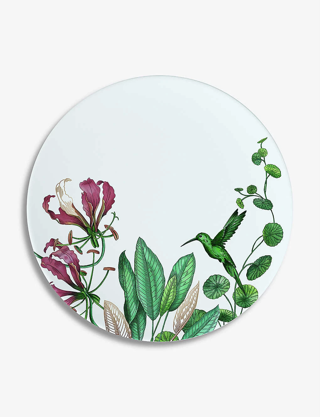 VILLEROY & BOCH Avarua Floral Porcelain Flat Plate 27cm 1 VILLEROY & BOCH Avarua Floral Porcelain Flat Plate 27cm