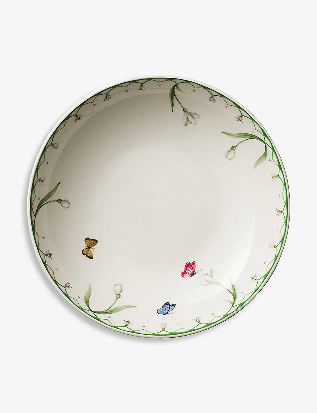 VILLEROY & BOCH Colourful Spring Flat Bowl 24cm 1 VILLEROY & BOCH Colourful Spring Flat Bowl 24cm