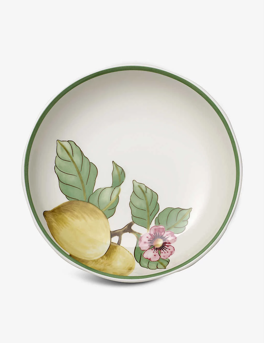 VILLEROY & BOCH French Garden Modern Fruits Porcelain Flat Bowl 1 VILLEROY & BOCH French Garden Modern Fruits Porcelain Flat Bowl