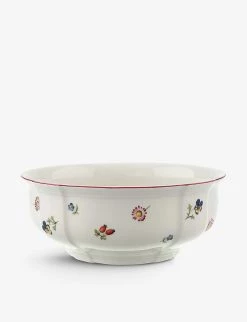 VILLEROY & BOCH Petite Fleur Porcelain Salad Bowl 21cm