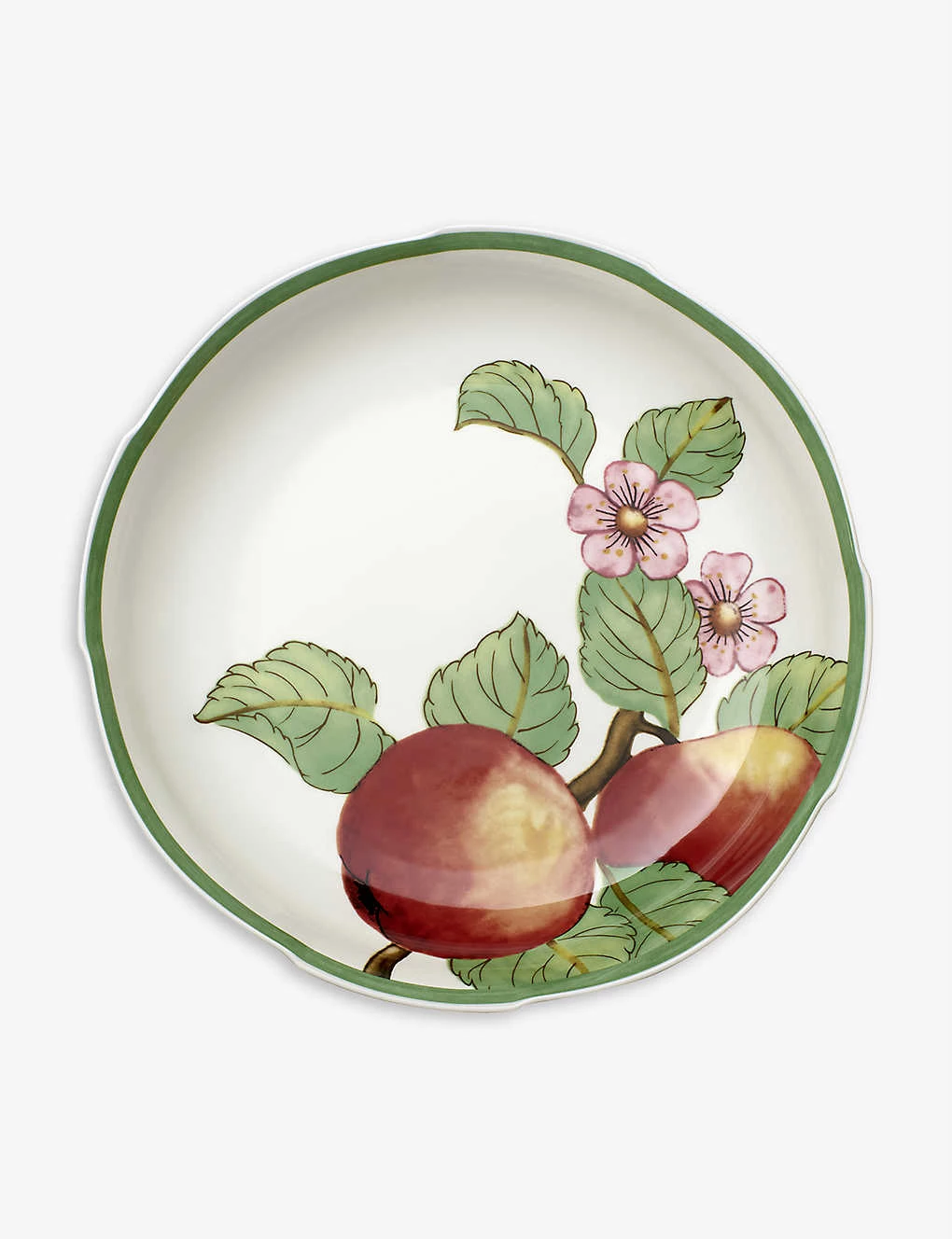 VILLEROY & BOCH French Garden Modern Fruits Apple-print Porcelain Presentation Bowl 4.5L 1 VILLEROY & BOCH French Garden Modern Fruits Apple-print Porcelain Presentation Bowl 4.5L