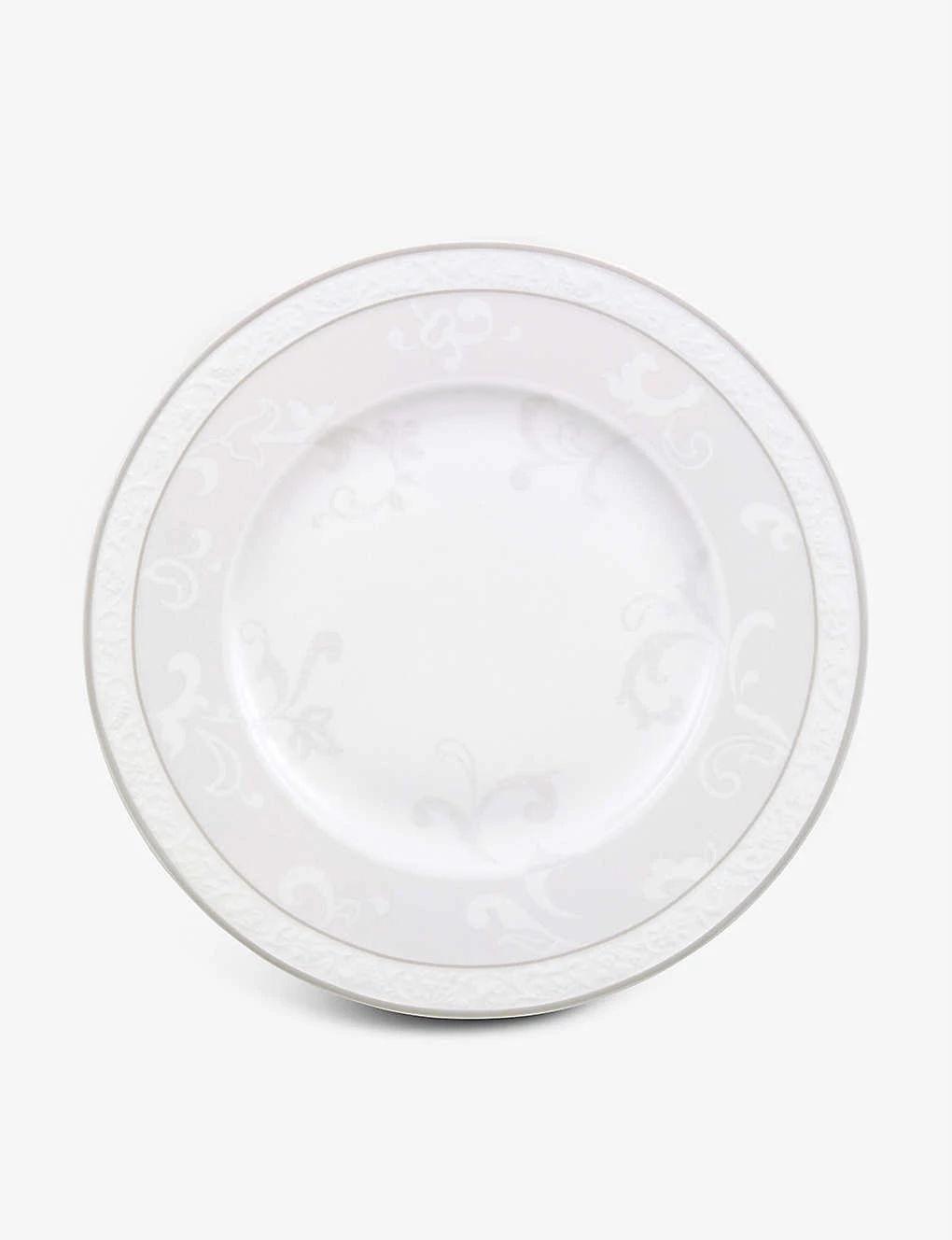 VILLEROY & BOCH Gray Pearl Porcelain Breakfast Plate 22cm 1 VILLEROY & BOCH Gray Pearl Porcelain Breakfast Plate 22cm