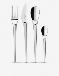 VILLEROY & BOCH NewMoon Stainless-steel Table Cutlery Set Of 24