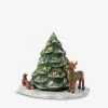 VILLEROY & BOCH Christmas Tree With Forest Animals 23cm