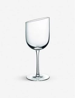 VILLEROY & BOCH NewMoon Crystal Glass Red Wine Goblet Set Of Four