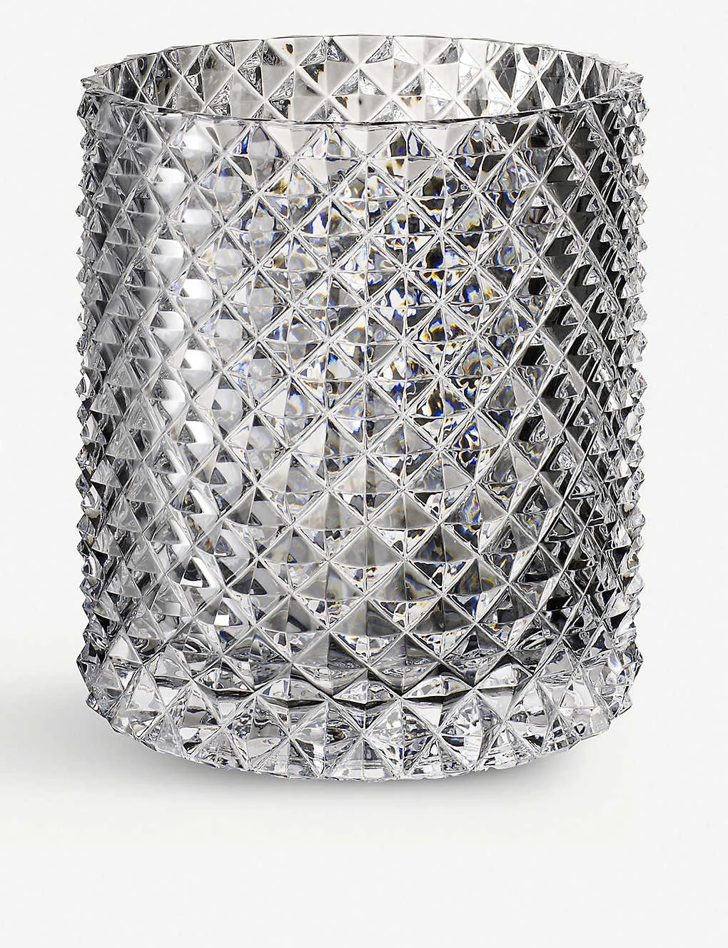 VILLEROY & BOCH Pieces Of Jewellery Crystal Vase/hurricane Lamp 18cm Clear 1 VILLEROY & BOCH Pieces Of Jewellery Crystal Vase/hurricane Lamp 18cm Clear