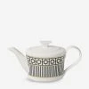 VILLEROY & BOCH MetroChic Premium Bone Porcelain Teapot 21cm Multi Coloured