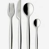 VILLEROY & BOCH Metrochic 24 Piece Stainless Steel Cutlery Set Silver