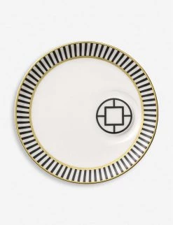 VILLEROY & BOCH MetroChic Premium Bone Porcelain Saucer For Espresso Cup 14.5cm Multi Coloured