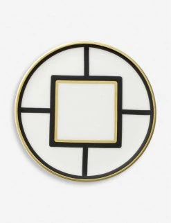 VILLEROY & BOCH MetroChic Premium Bone Porcelain Coaster 11cm Multi Coloured