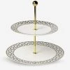 VILLEROY & BOCH MetroChic Gifts Porcelain Cake Stand 27cm Multi
