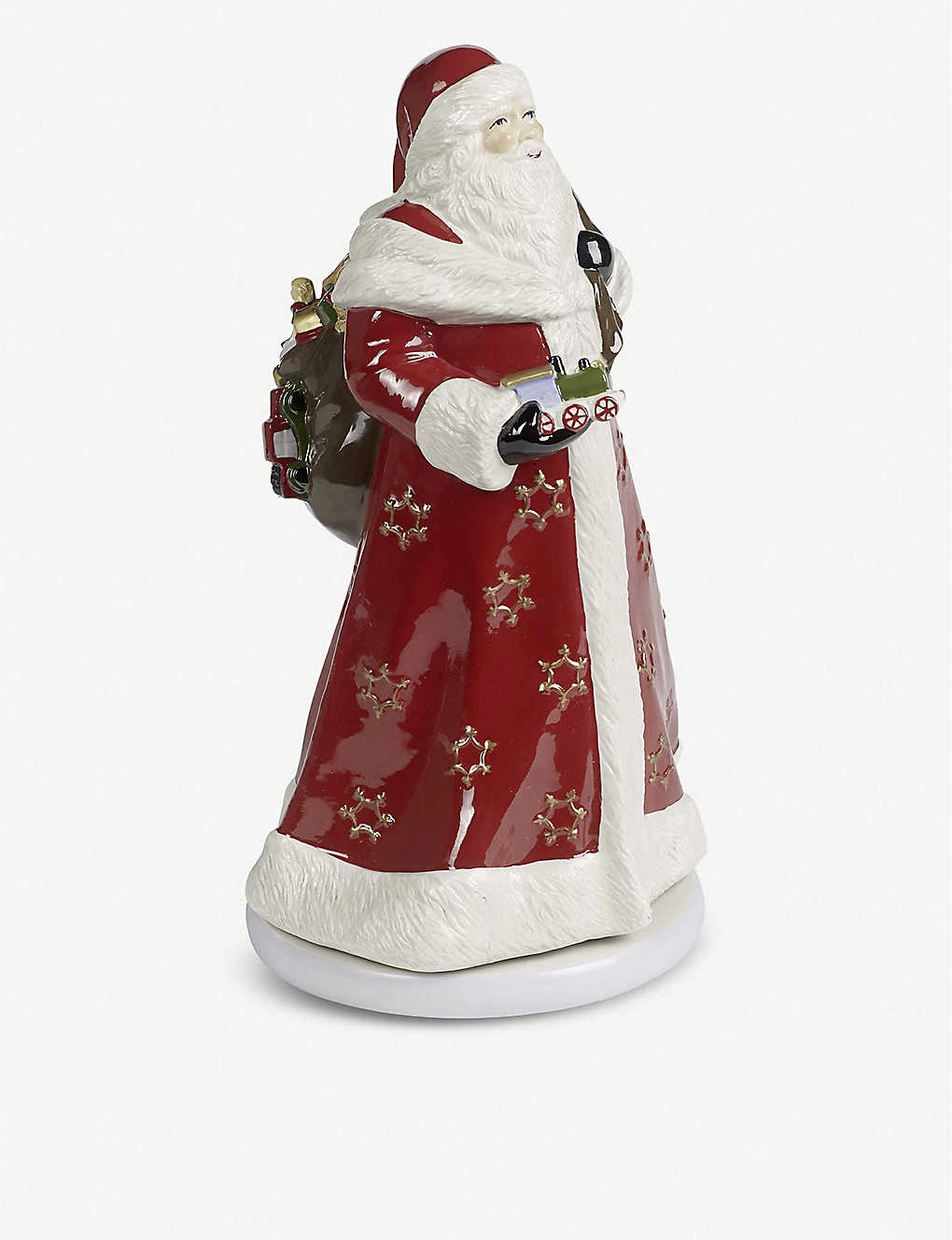 VILLEROY & BOCH Christmas Memory Musical Turning Santa 34cm Multi 1 VILLEROY & BOCH Christmas Memory Musical Turning Santa 34cm Multi