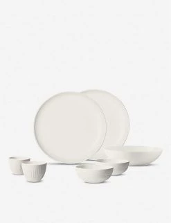 VILLEROY & BOCH It's My Match First Love Tableware Set Of Seven White