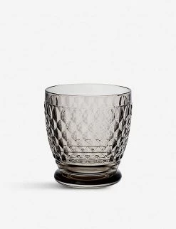 VILLEROY & BOCH Boston Crystal Water Tumbler - Smoke