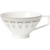 VILLEROY & BOCH La Classica Contura Porcelain Tea Cup White